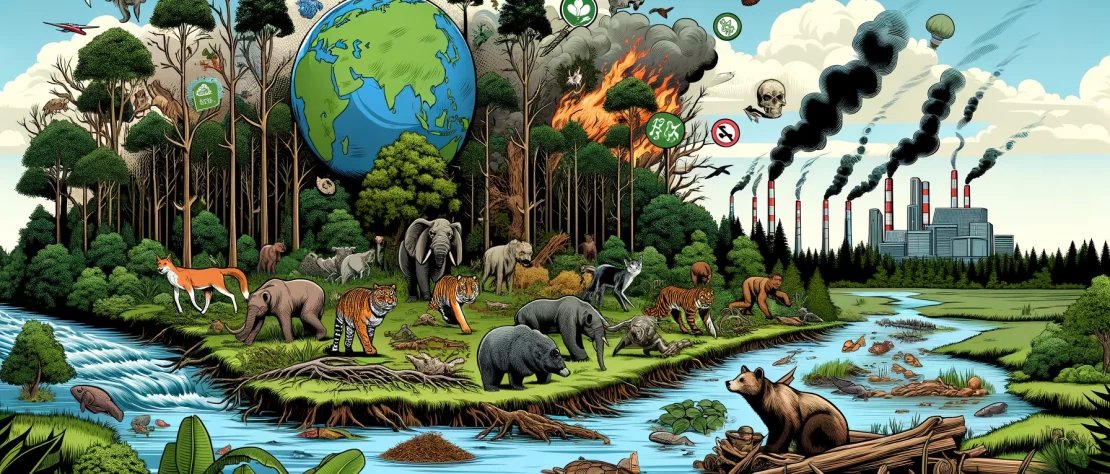 Les menaces de la biodiversité