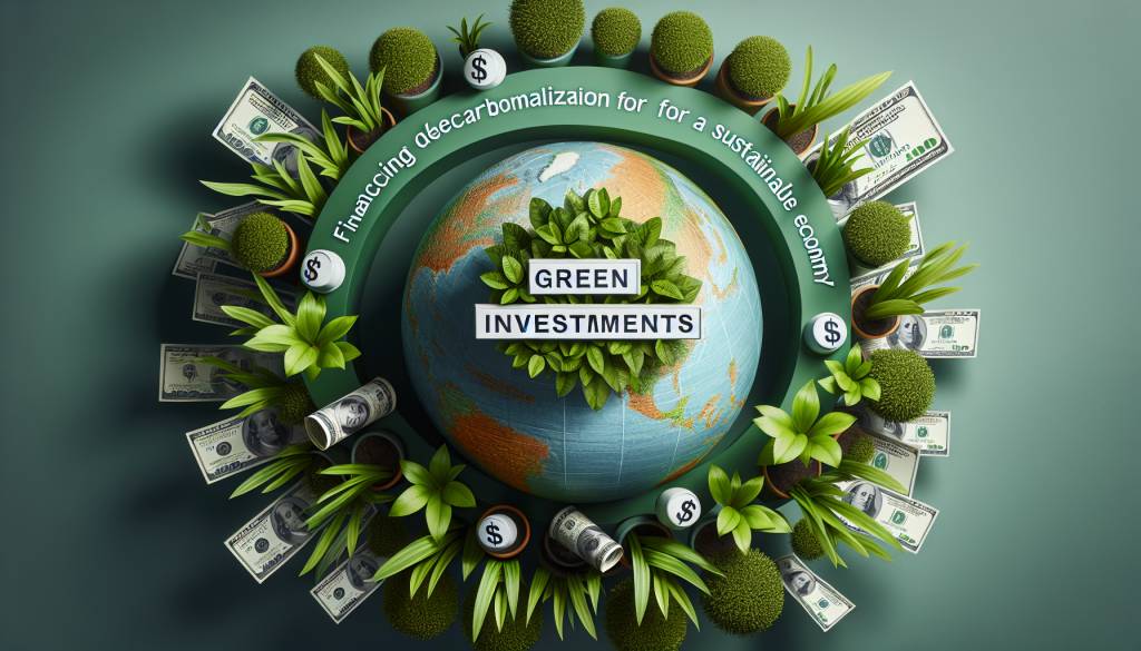 Investissements Verts: Financer la Décarbonation pour une Économie Durable